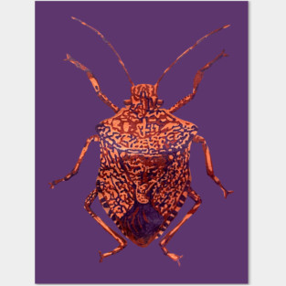 Stink Bug Posters and Art