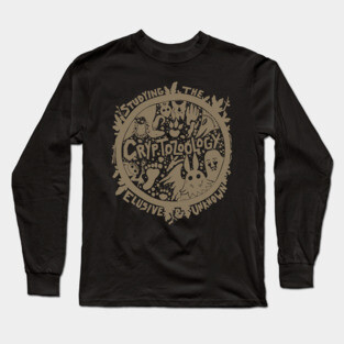 Egertron Cryptozoology Shirt Long Sleeve T-Shirt