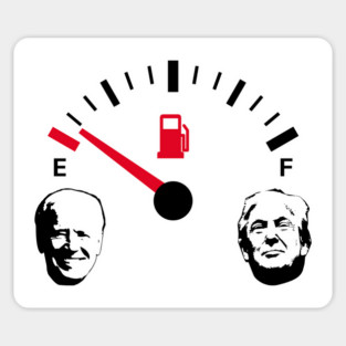 Funny Pro Trump 2024 Make Gas Prices Great Again Gas Prices Higher Anti Biden Magnet