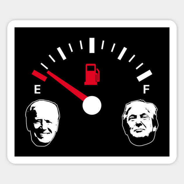 Funny Pro Trump 2024 Make Gas Prices Great Again Gas Prices Higher Anti Biden Magnet by Tshirtiz