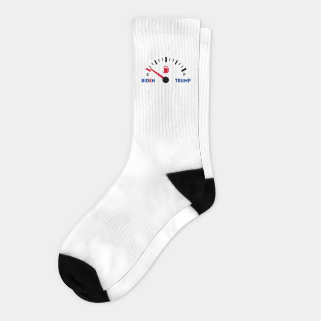 Funny Pro Trump 2024 Make Gas Prices Great Again Gas Prices Higher Anti Biden Socks by Tshirtiz