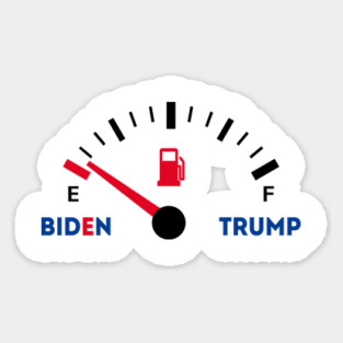 Funny Pro Trump 2024 Make Gas Prices Great Again Gas Prices Higher Anti Biden Sticker