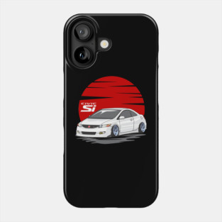 Honda Civic Si (White) Phone Case