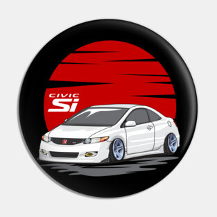 Honda Civic Si (White) Pin