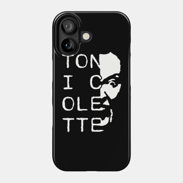 Toni Colette is Metal as Hell Phone Case by The Adult Nerd