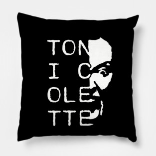 Toni Colette is Metal as Hell Pillow
