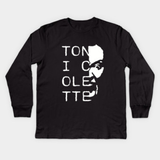 Toni Colette is Metal as Hell Kids Long Sleeve T-Shirt