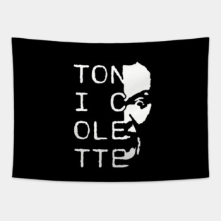Toni Colette is Metal as Hell Tapestry