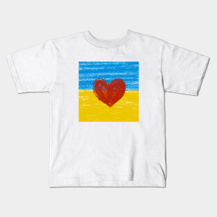 Support Ukraine Kids T-Shirt