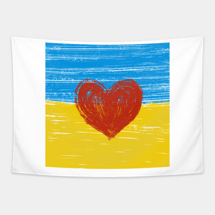 Support Ukraine Tapestry