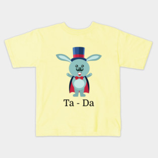 Ta-Da Magician Rabbit Kids T-Shirt