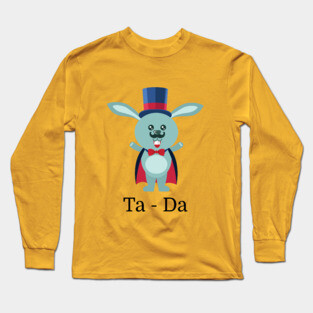 Ta-Da Magician Rabbit Long Sleeve T-Shirt