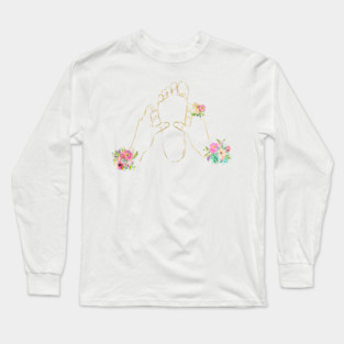 Foot Reflexology Massage Long Sleeve T-Shirt