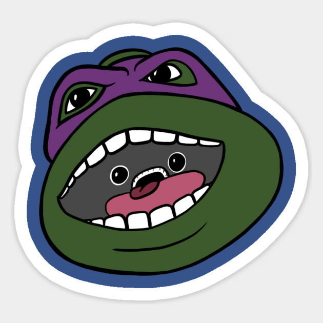Donatello: True Horror Sticker by The Adult Nerd