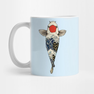 The Great Wave Of Koi Mug