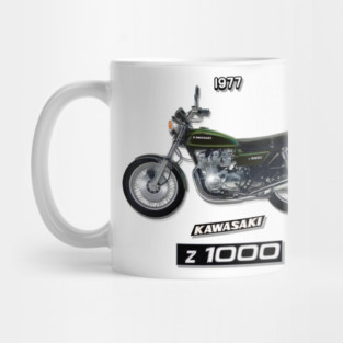 The Sublime 1977 Kawasaki Z 1000 Motorcycle by MotorManiac Mug