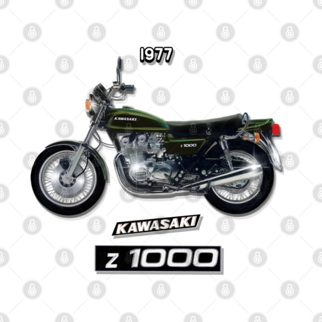 The Sublime 1977 Kawasaki Z 1000 Motorcycle by MotorManiac by MotorManiac