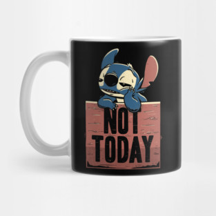 Stitch Not Today Mug