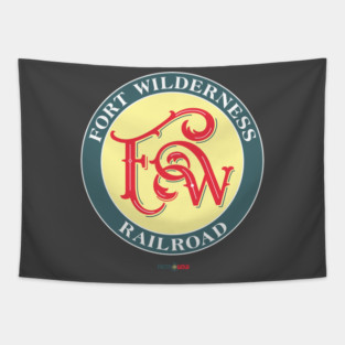 The Wilderness Line Tapestry