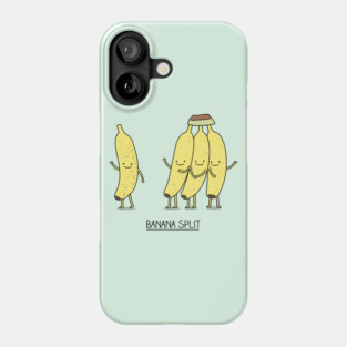 Banana split Phone Case
