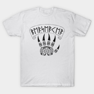 Berserker Bear Claw, Vikings, Norse T-Shirt