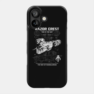 razor crest Phone Case