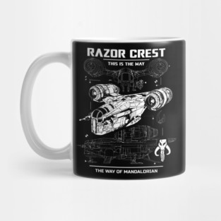 razor crest Mug