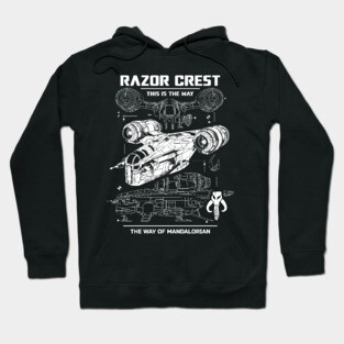 razor crest Hoodie
