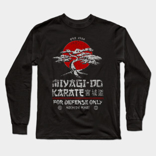 miyagi do karate Long Sleeve T-Shirt