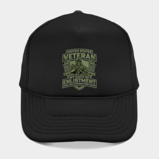 United states veteran my oath of enlistment has no expiration date Hat