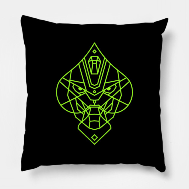 Cayde of Spades [Green] Pillow by allisawr