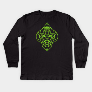 Cayde of Spades [Green] Kids Long Sleeve T-Shirt