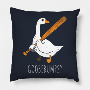 Goose Bumps Pillow