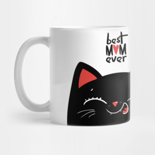 Best mom ever cat Mug