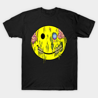 Happy Zombie Face T-Shirt