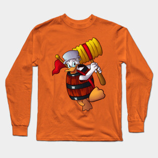 Donald Duck from MAGICAL QUEST Long Sleeve T-Shirt