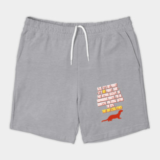 Marmot Speech - That Ain't Legal Either Funny Big Lebowski Quote Shorts