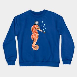 Victorian Seahorse Crewneck Sweatshirt