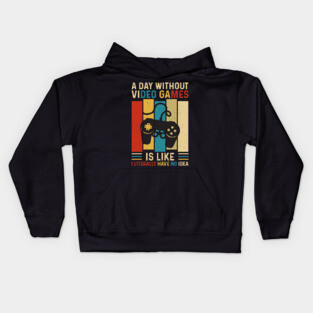 vintage video game designs Kids Hoodie