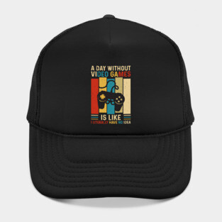 vintage video game designs Hat