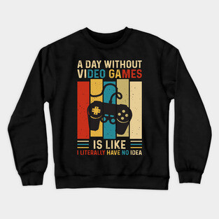 vintage video game designs Crewneck Sweatshirt