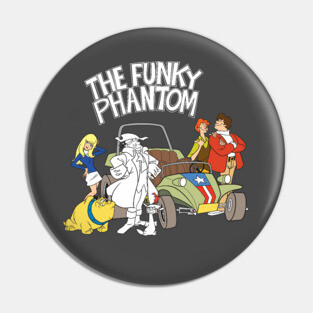 The Funky Phantom Pin