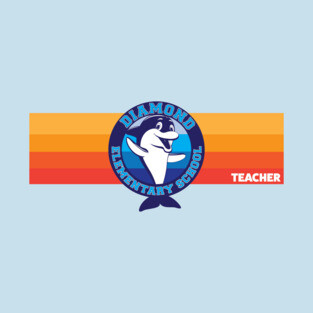 Diamond Elementary Teacher Design T-Shirt