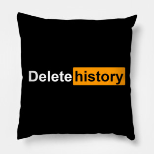 Delete history Pillow