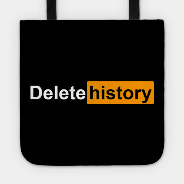 Delete history Tote by John Wigger
