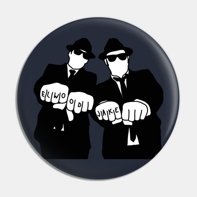 The Blues Brothers - Blues Brothers - Pin | TeePublic