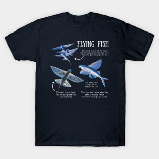 Animal Facts - Flying Fish T-Shirt