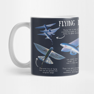 Animal Facts - Flying Fish Mug