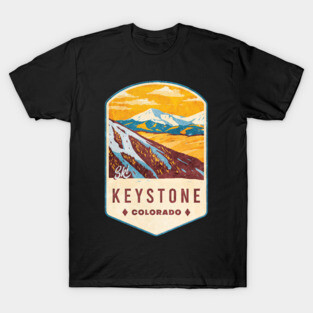 Keystone Colorado Ski Badge T-Shirt