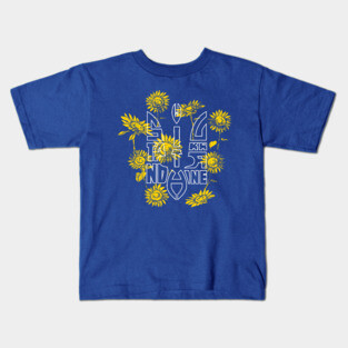 Stand with Ukraine Kids T-Shirt